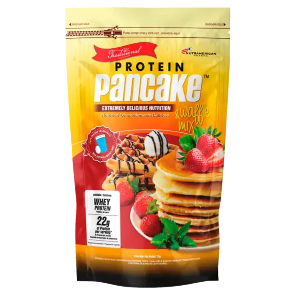 Protein Pancake Tradicional 750g | Mezcla para Pancakes con Whey