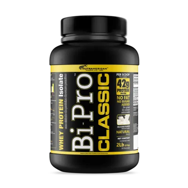 BiPro Classic 2LB Natural | Aislado de proteína sin grasa - VitalSport