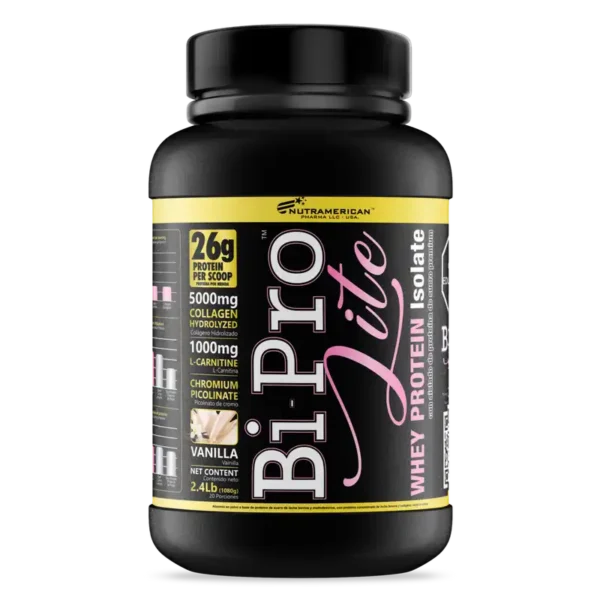 BiPro Lite 2.4LB Vainilla | Proteína con Colágeno y L-Carnitina