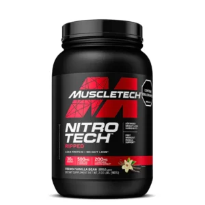 Nitro Tech Ripped Vainilla 2lb | Proteína para definición muscular y pérdida de grasa en Colombia - VitalSport