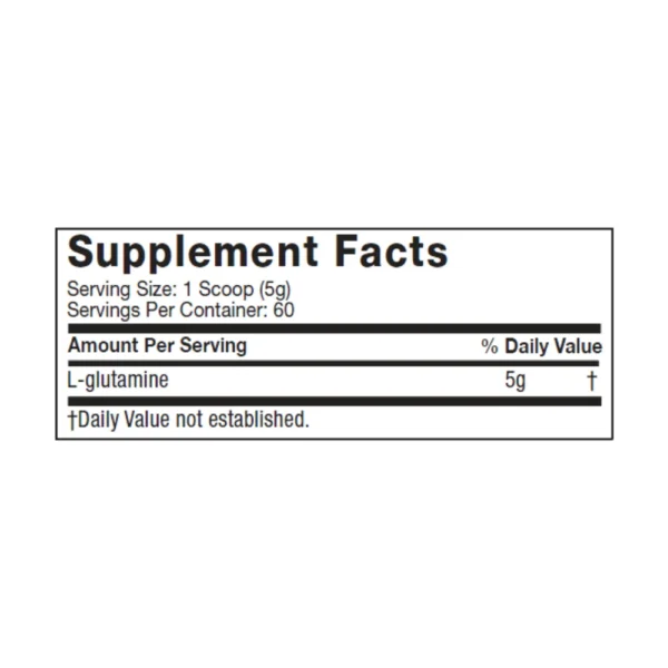 Platinum Glutamine 100% Muscletech 300g | Suplemento para recuperación muscular post entrenamiento - VitalSport - Image 3