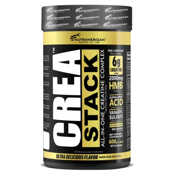 Crea Stack 600g Frutos Rojos | Creatina con HMB - VitalSport