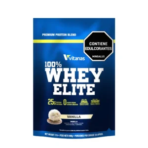 Whey Elite Vainilla 2LB | Proteína con BCAA y Glutamina - VitalSport